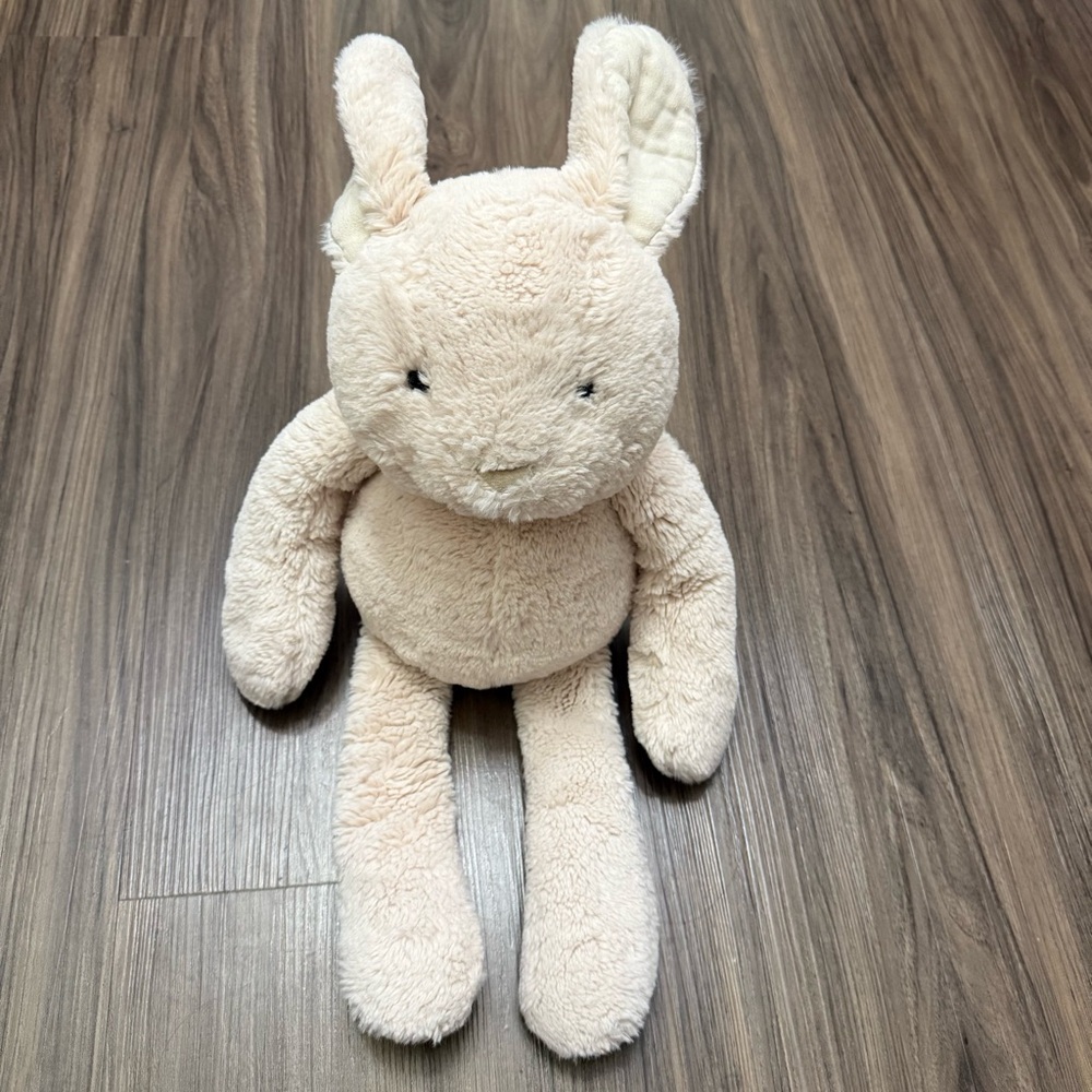 Pottery Barn Kids 21” Bunny Plush PBK Cream Colored Rabbit Super Soft